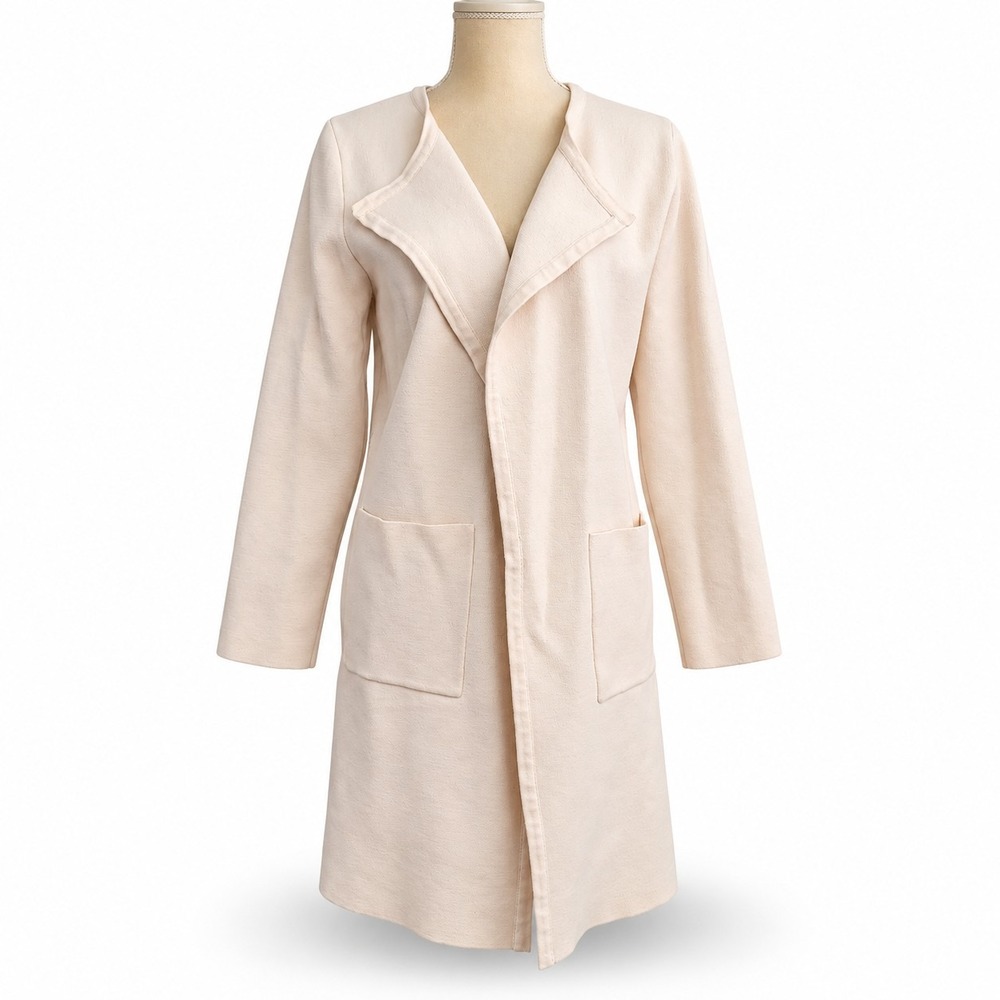 ANRABESS Size Large Long Sleeve Lagenlook Open Front Cardigan Sweater Jacket NWT
